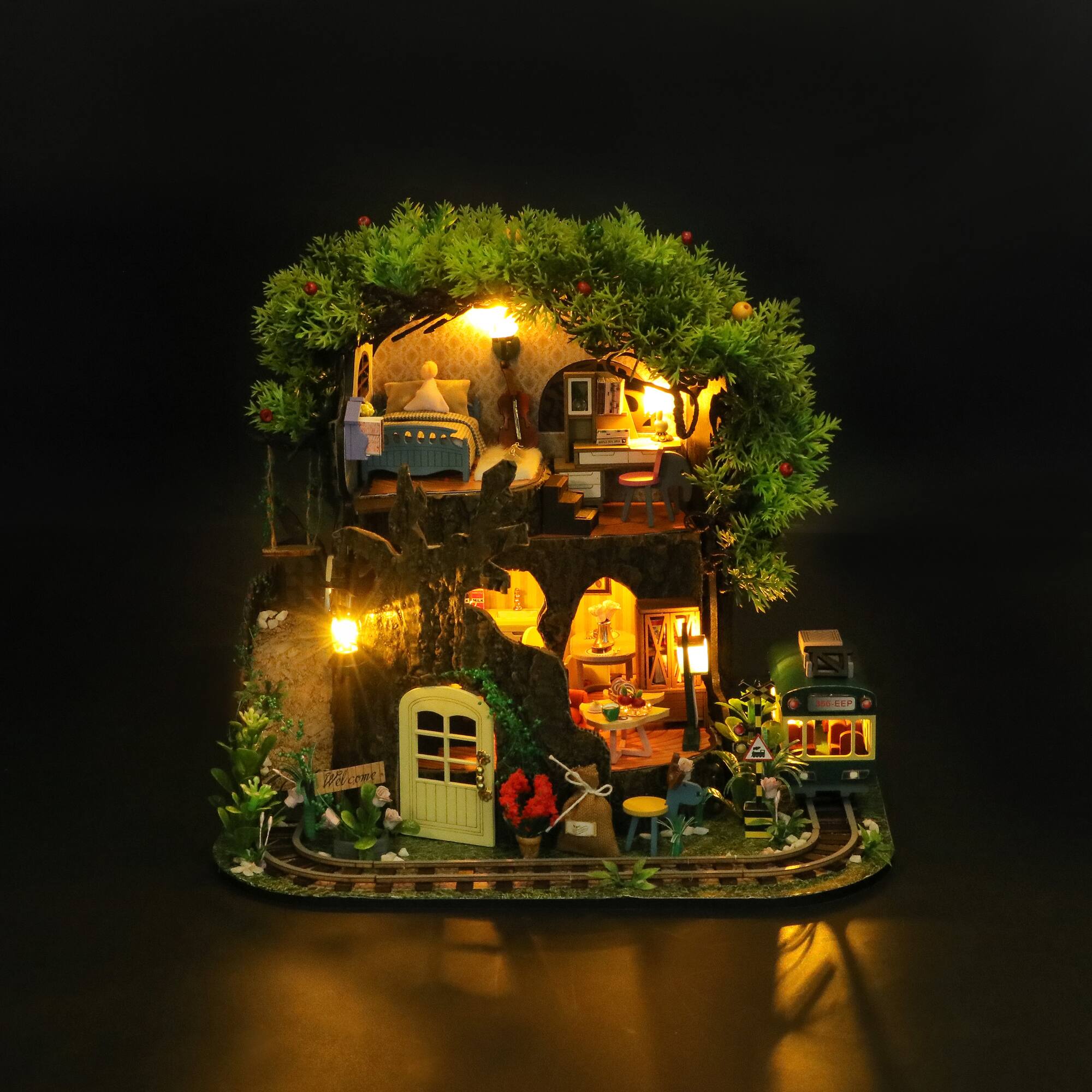 Sparkly Selections Secret Forest House DIY Miniature Kit